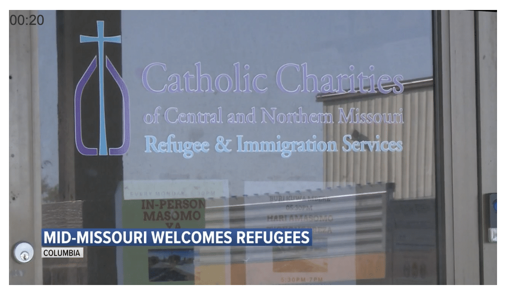 KOMU 8 Photo: Catholic Charities Refugee and Immigration Services Building