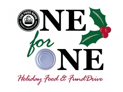 Food Bank of Central and Northern Missouri One for One Holiday Food Drive