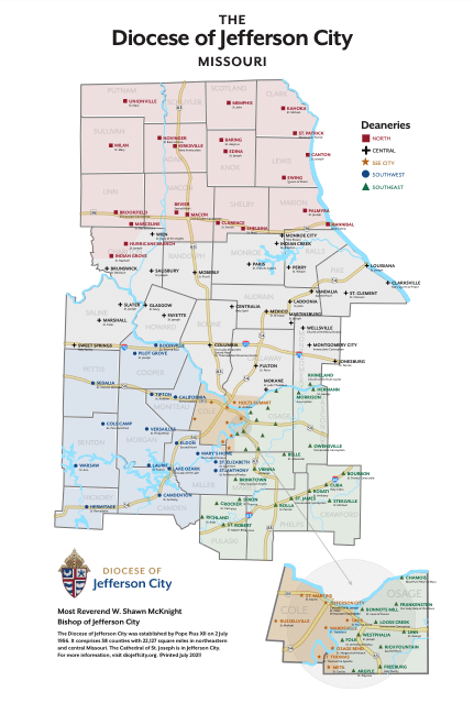 Diocesan Map 2022
