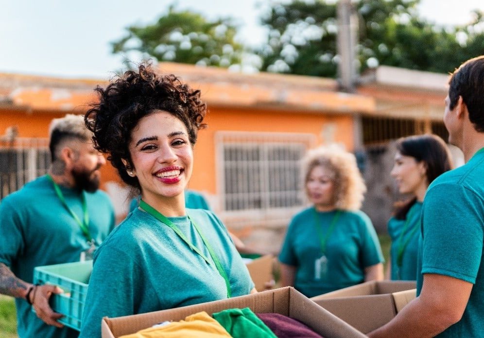 A Woman Smiling